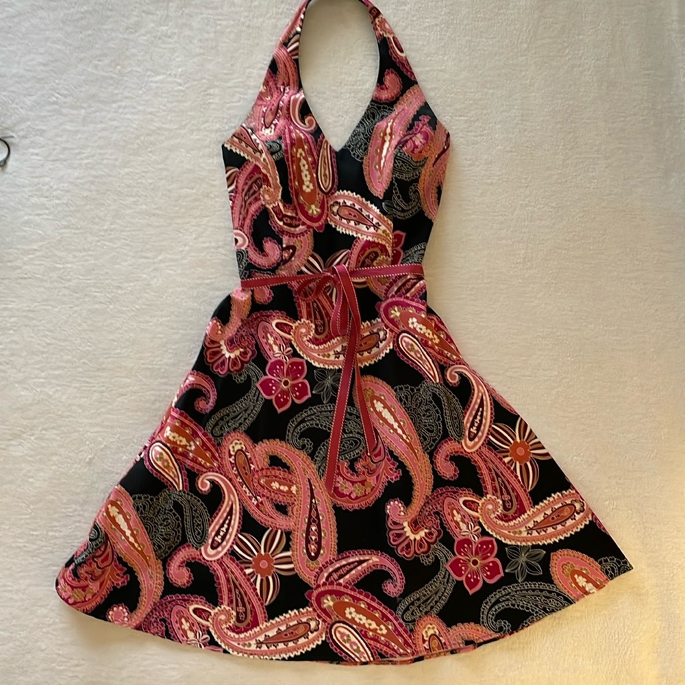 Lily Halter Paisley Dress